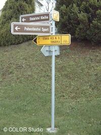 Turistický a orientační rozcestník