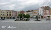 Příbor, náměstí, sousoší