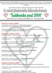 Středočeský folklorní festival Tuchlovice