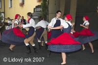 Folklorní festival Lidový rok Velká Bystřice