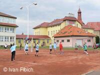Tělocvična a sportovní areál ZŠ a MŠ Bělotín