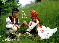 Bílé Karpaty, Starý Hrozenkov, Moravské Kopanice, kroj