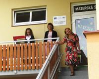 MŠ ve Sportovním areálu - zadní trakt