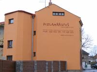 Nátěr fasády a zhotovení nápisu