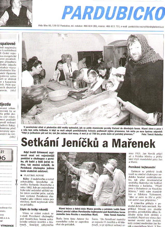 Setkání Jeníčků a Mařenek